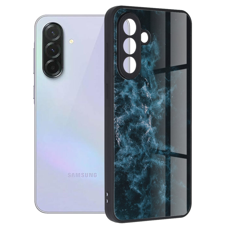Husa Samsung Galaxy A36 5G Techsuit Glaze, Blue Nebula