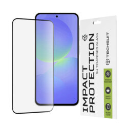Folie sticla Samsung Galaxy A36 5G Techsuit 111D Full Glue Full Cover, negru