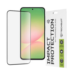 Folie sticla Samsung Galaxy A56 5G Techsuit 111D Full Glue Full Cover, negru