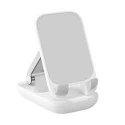 Suport telefon birou Baseus Seashell, alb, B10551500211-00