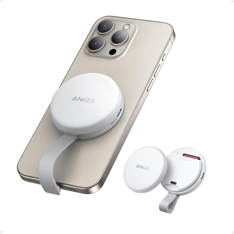 Cititor card SD portabil, adaptor USB-C Anker MagGo, A83D1G21