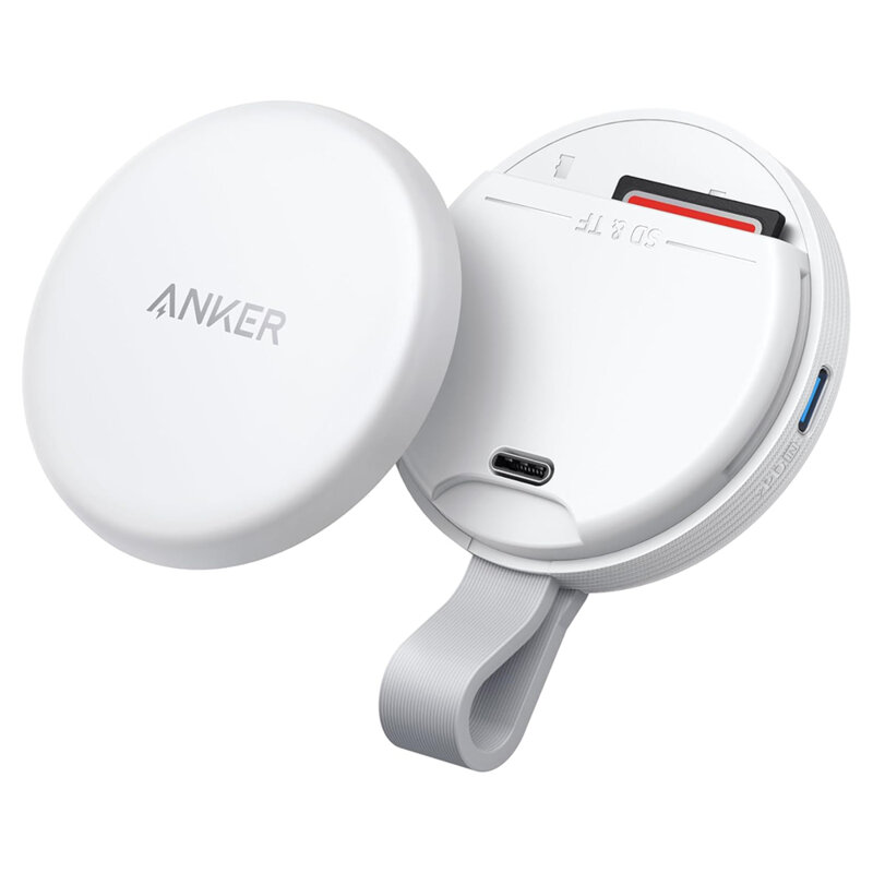 Cititor card SD portabil, adaptor USB-C Anker MagGo, A83D1G21