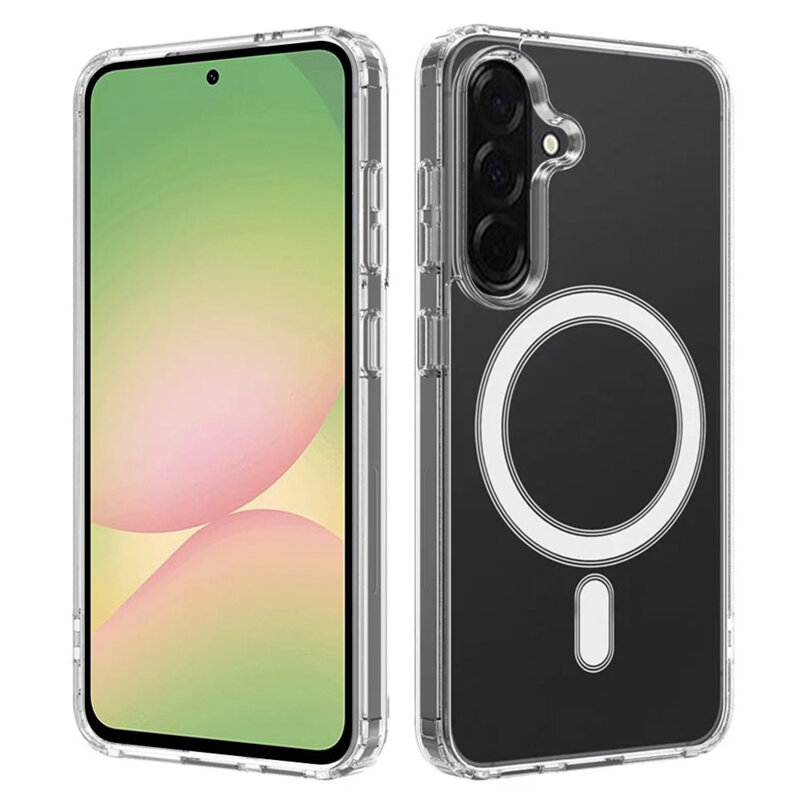 Husa Samsung Galaxy A56 5G Techsuit MagSafe Pro, transparenta