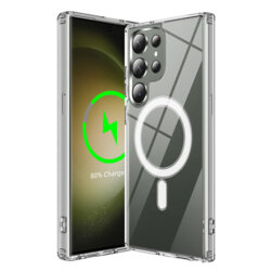 Husa Samsung Galaxy S23 Ultra Techsuit MagSafe Pro, transparenta