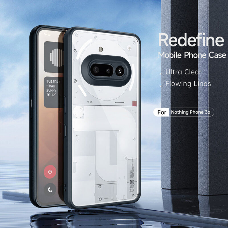 Husa Nothing Phone (3a) Dux Ducis Aimo, negru