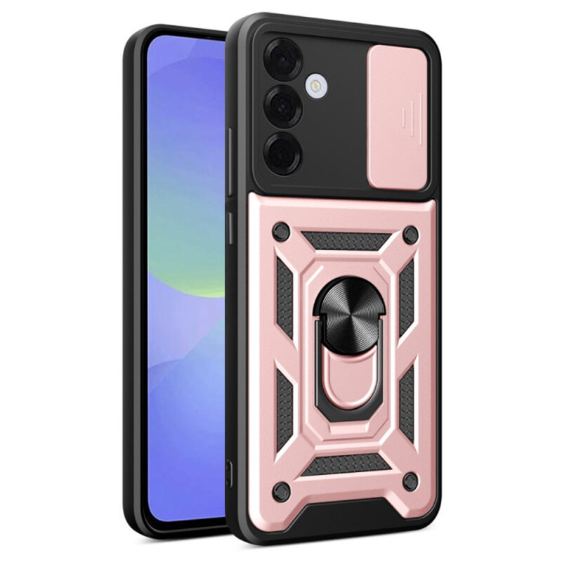 Husa Samsung Galaxy A36 5G protectie camera Techsuit CamShield Series, roz