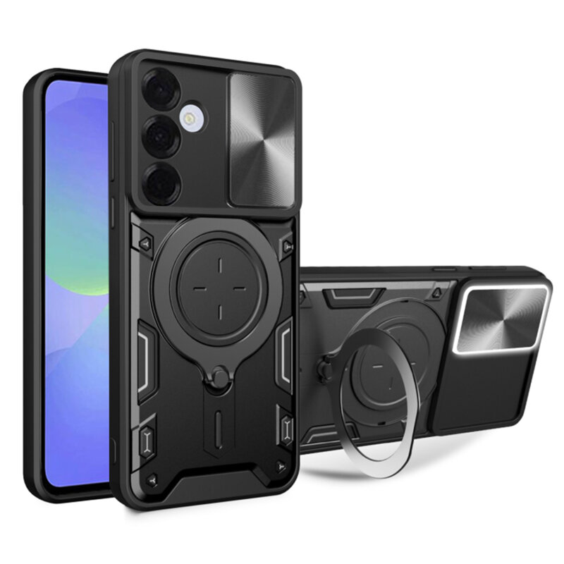 Husa Samsung Galaxy A36 5G Techsuit CamGuard Pro, negru