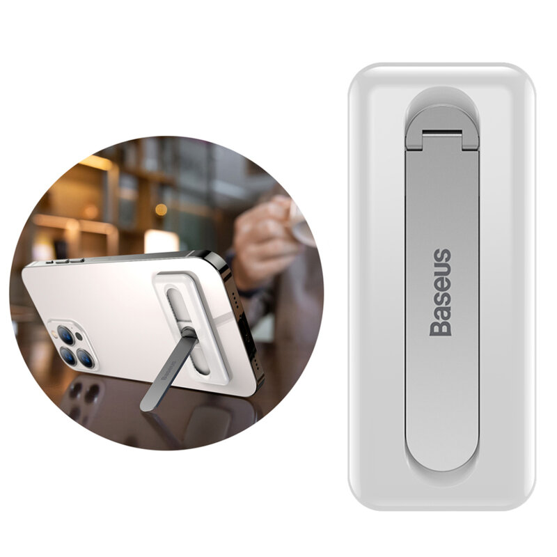 Suport de birou pentru telefon Baseus LUXZ000002, alb