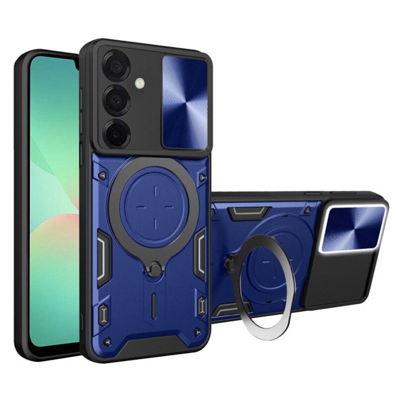 Husa Samsung Galaxy A26 5G Techsuit CamGuard Pro, albastru