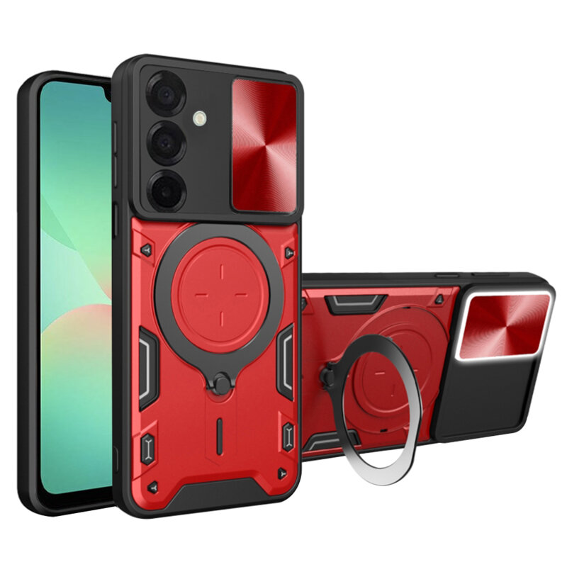 Husa Samsung Galaxy A26 5G Techsuit CamGuard Pro, rosu