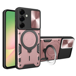 Husa Samsung Galaxy A56 5G Techsuit CamGuard Pro, roz auriu