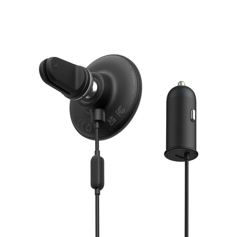 Suport MagSafe, incarcator auto bricheta + cablu 40W Baseus, C40141000111-01