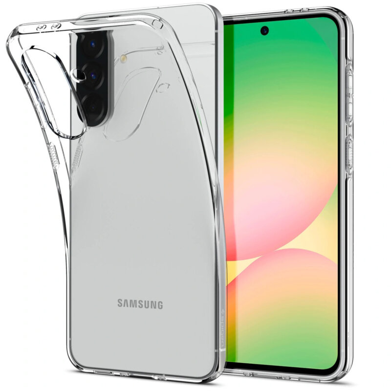Husa Samsung Galaxy A56 5G Spigen Liquid Crystal, transparenta