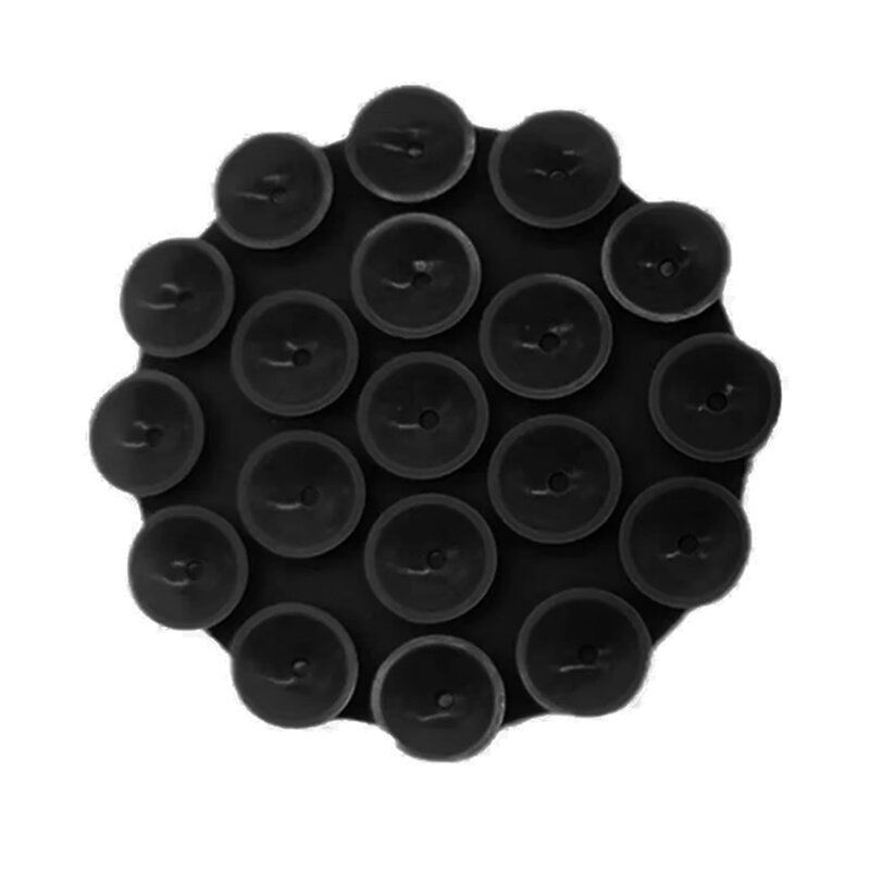 Suport adeziv cu ventuze pentru telefon Techsuit SB-CUP, negru