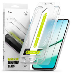 [Pachet 2x] Folie sticla Samsung Galaxy A36 5G Ringke Easy Slide Tempered Glass, transparenta