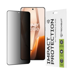 Folie sticla OnePlus 13R Techsuit 111D Privacy Full Glue, negru