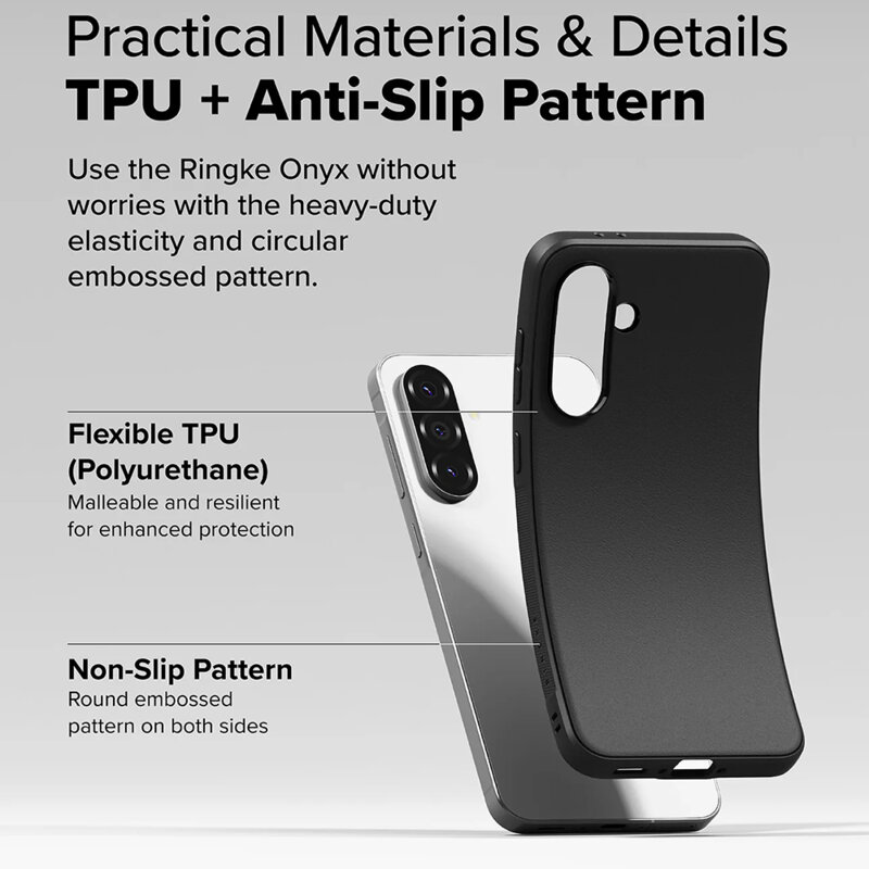 Husa Samsung Galaxy A56 5G Ringke Onyx, negru