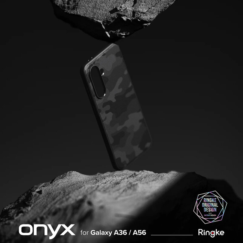 Husa Samsung Galaxy A36 5G Ringke Onyx Design, camuflaj