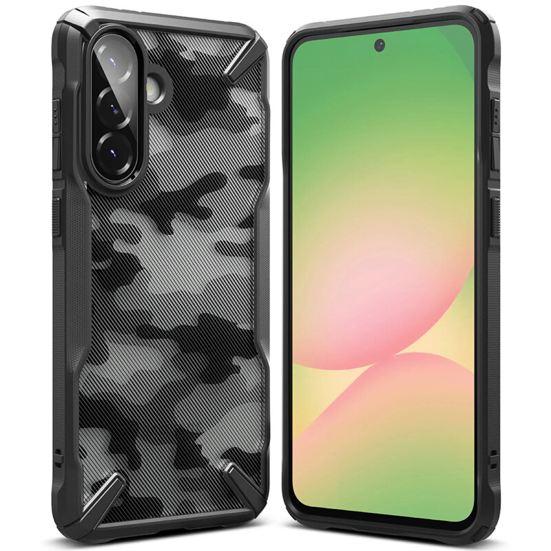Husa Samsung Galaxy A36 5G Ringke Fusion X Design, camuflaj