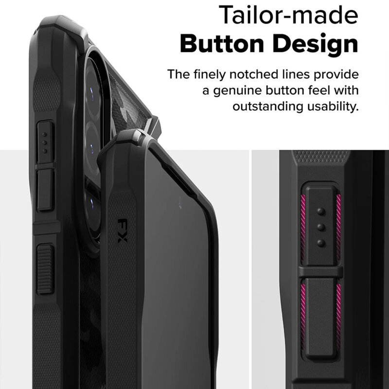 Husa Samsung Galaxy A36 5G Ringke Fusion X Design, camuflaj