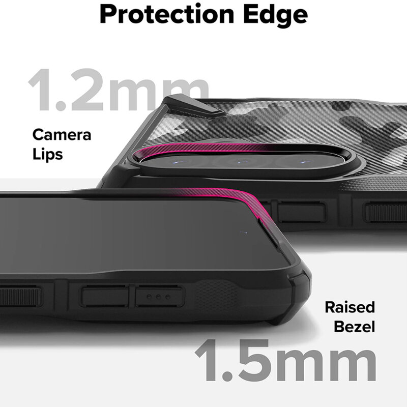 Husa Samsung Galaxy A56 5G Ringke Fusion X, camuflaj