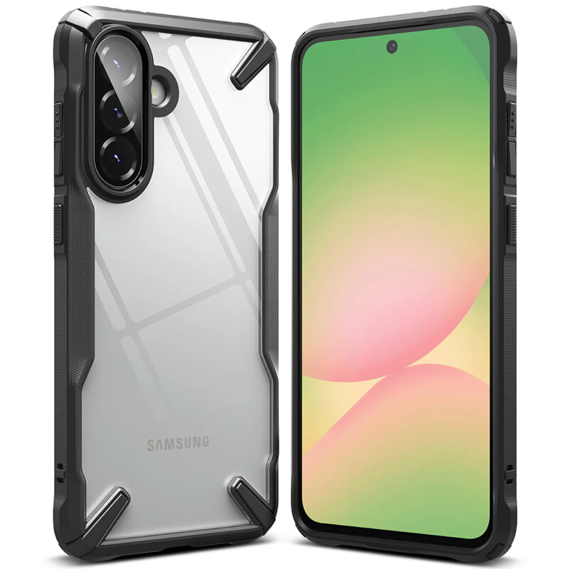 Husa Samsung Galaxy A36 5G Ringke Fusion X, negru