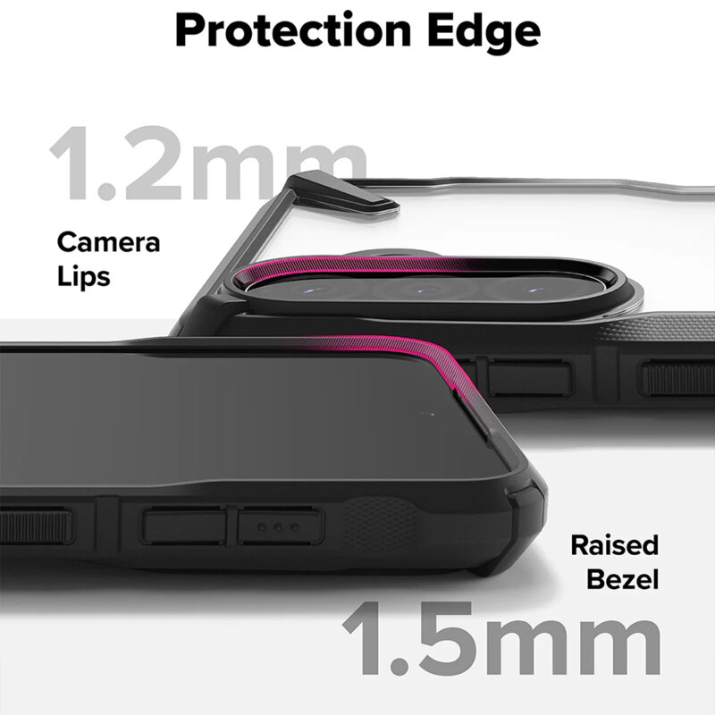 Husa Samsung Galaxy A36 5G Ringke Fusion X, negru
