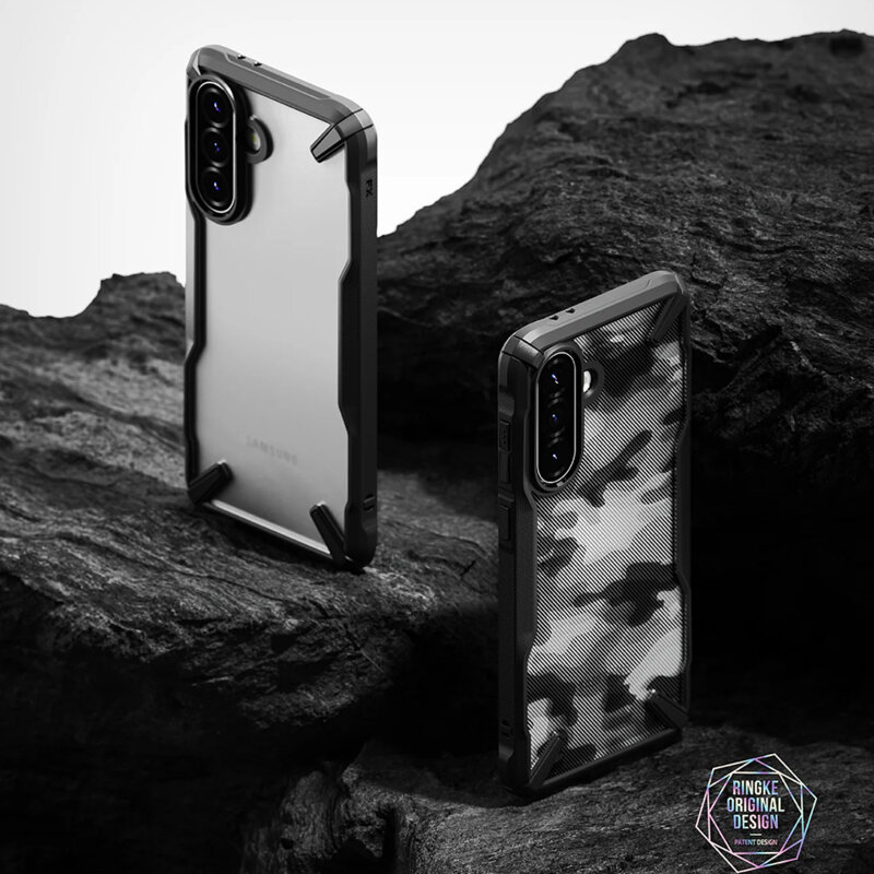 Husa Samsung Galaxy A36 5G Ringke Fusion X, negru