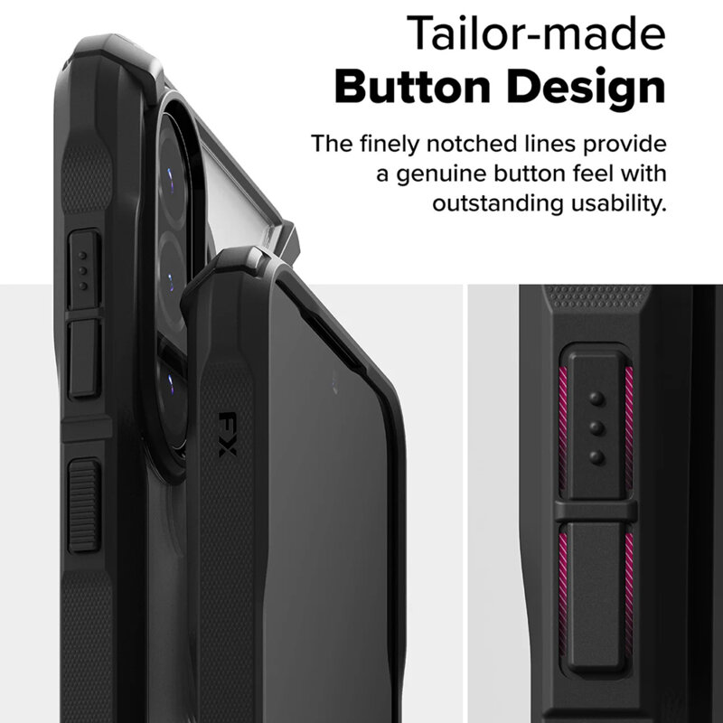 Husa Samsung Galaxy A56 5G Ringke Fusion X, negru