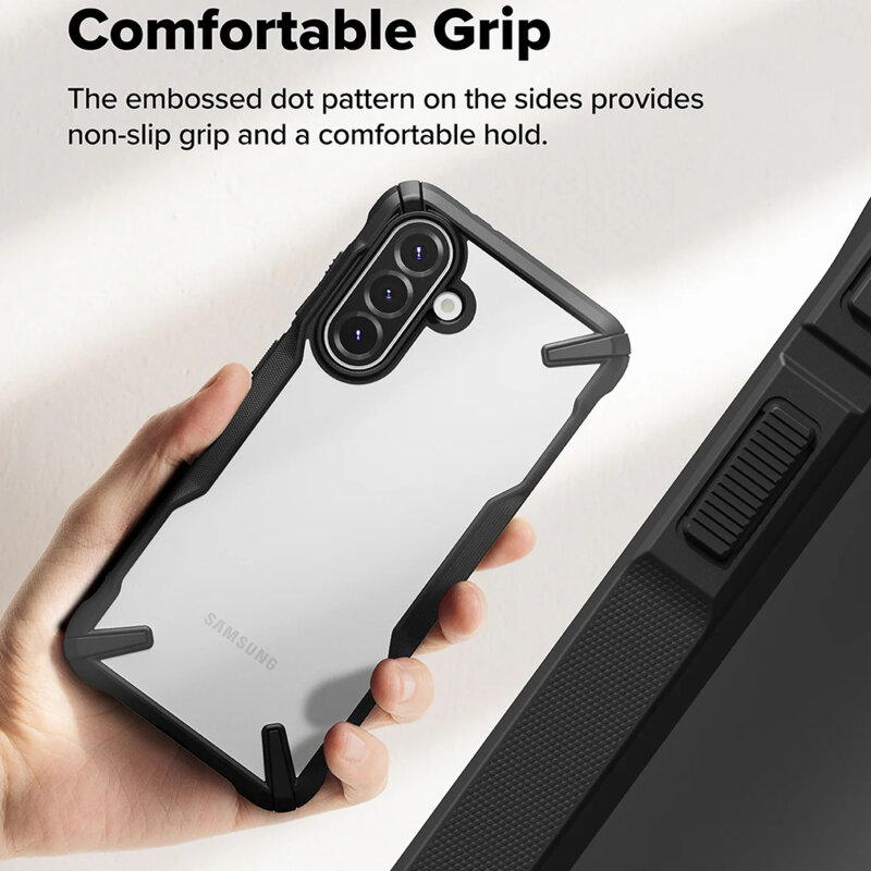 Husa Samsung Galaxy A56 5G Ringke Fusion X, negru