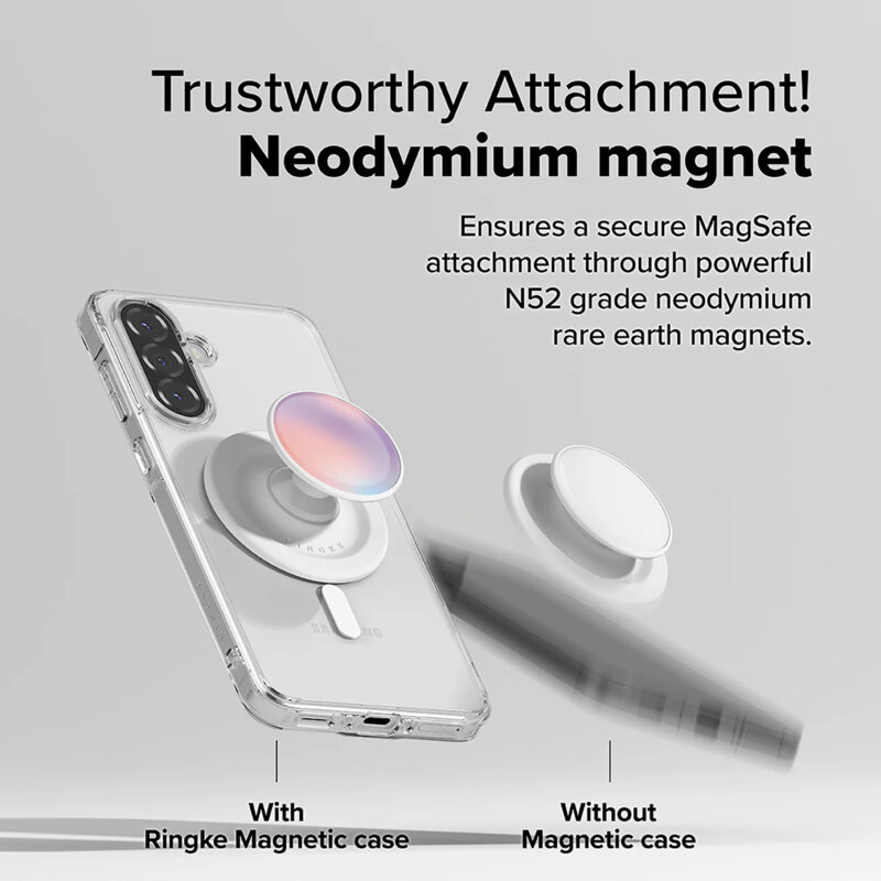 Husa Samsung Galaxy A36 5G Ringke Fusion MagSafe, transparenta