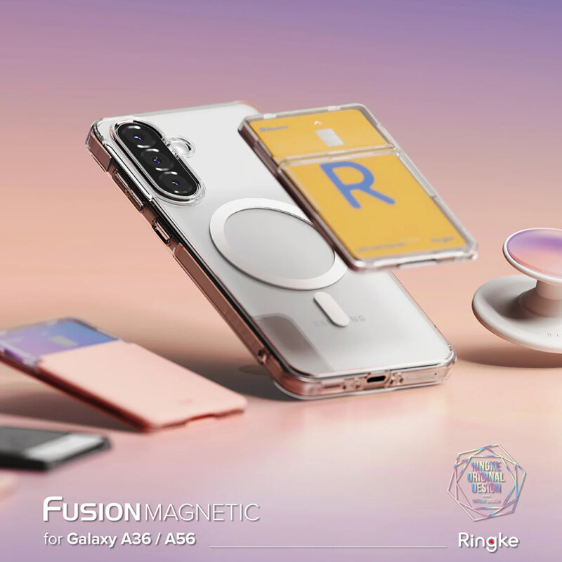 Husa Samsung Galaxy A56 5G Ringke Fusion, transparenta