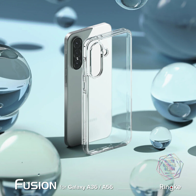 Husa Samsung Galaxy A36 5G Ringke Fusion, transparenta