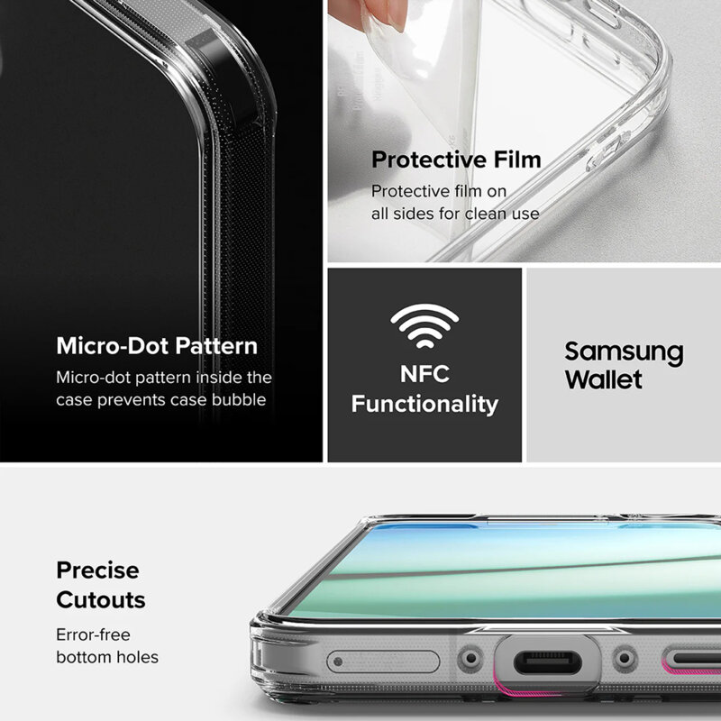 Husa Samsung Galaxy A36 5G Ringke Fusion, mata
