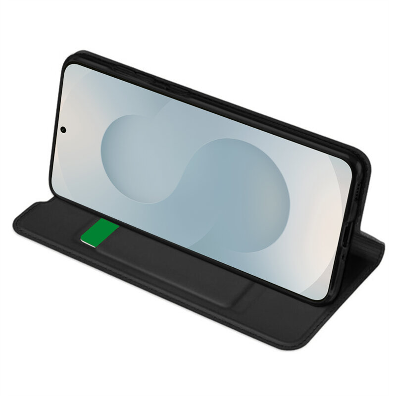 Husa Samsung Galaxy S25 Edge Techsuit Magskin Book, negru