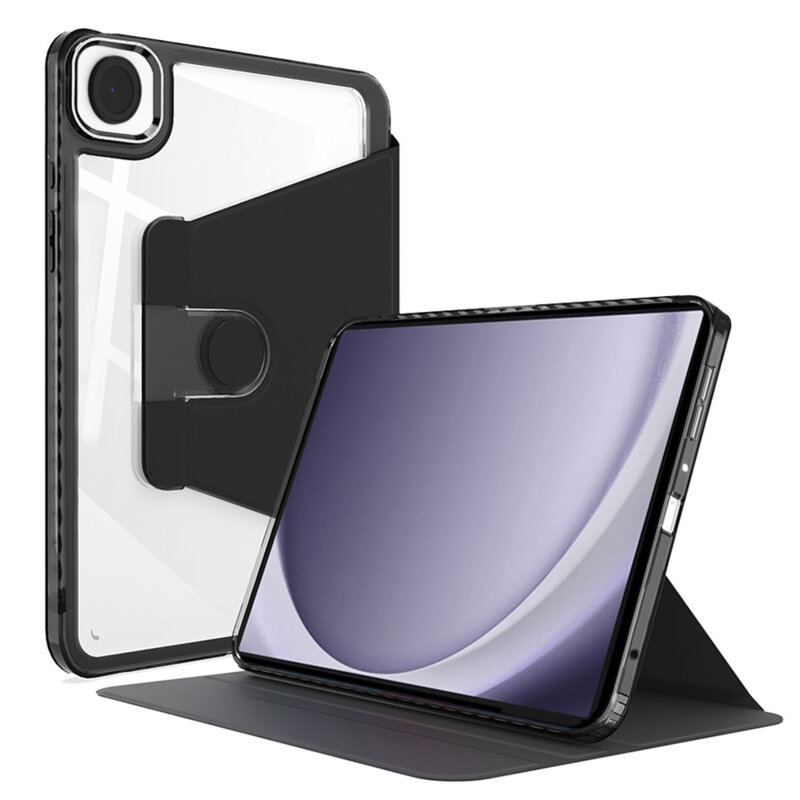 Husa Samsung Galaxy Tab A9 Techsuit Crystal Vision, negru
