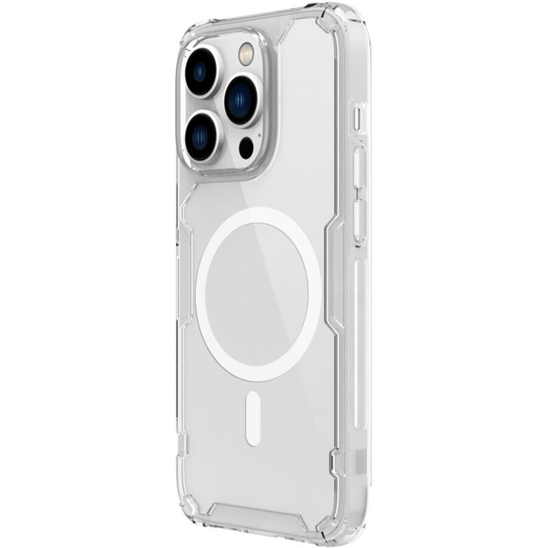 Husa iPhone 15 Pro Nillkin Nature Pro MagSafe, transparenta