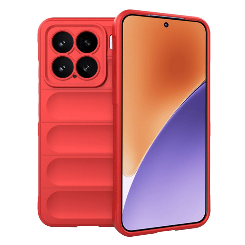 Husa Xiaomi 15 Techsuit Magic Shield, rosu