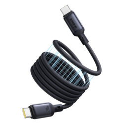 Cablu incarcare magnetic 240W Baseus PicoGo, 1m, negru, P10376800121-00
