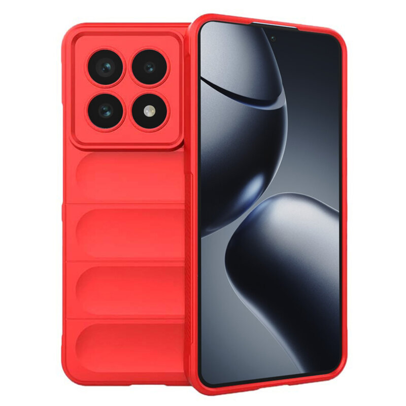 Husa Xiaomi 14T Pro Techsuit Magic Shield, rosu