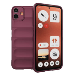 Husa Nothing CMF Phone 1 Techsuit Magic Shield, bordo