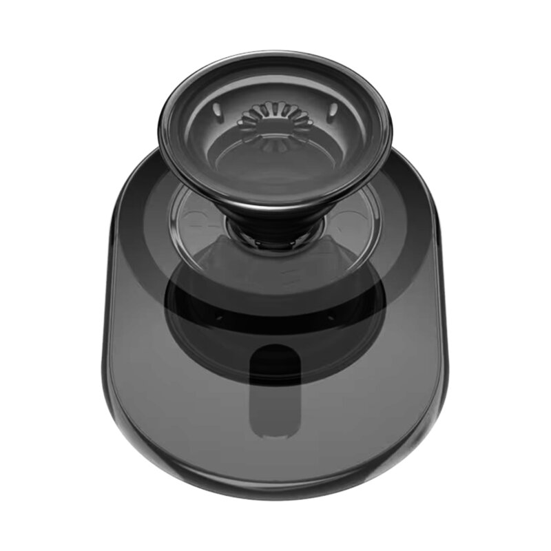 Popsockets original, suport cu functii multiple, Transparent Black