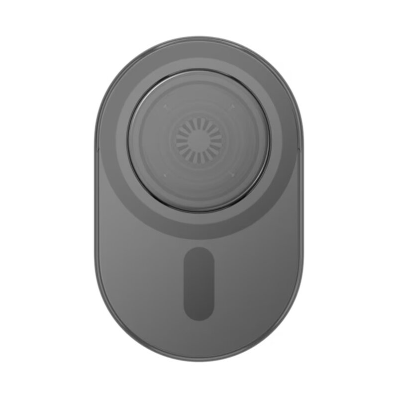 Popsockets original, suport cu functii multiple, Transparent Black