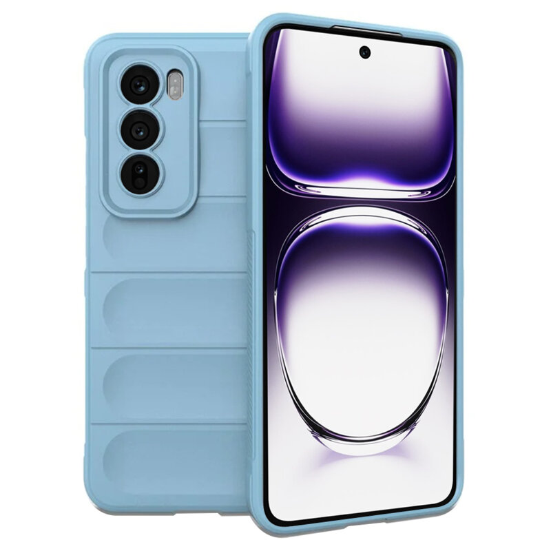 Husa Oppo Reno12 Techsuit Magic Shield, bleu