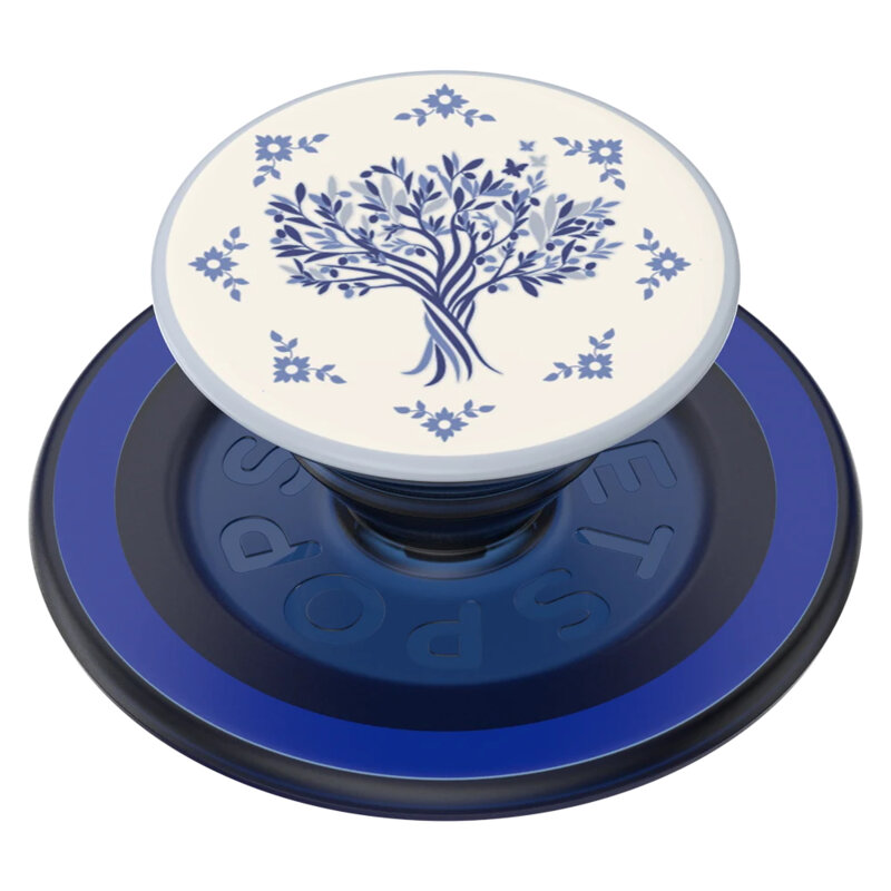 Popsockets original MagSafe, suport cu functii multiple, Olive Tree Tile