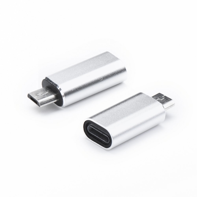 Convertor Lightning - Micro-USB - Gri