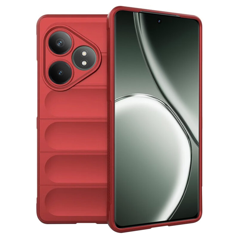 Husa Realme GT 6T Techsuit Magic Shield, rosu