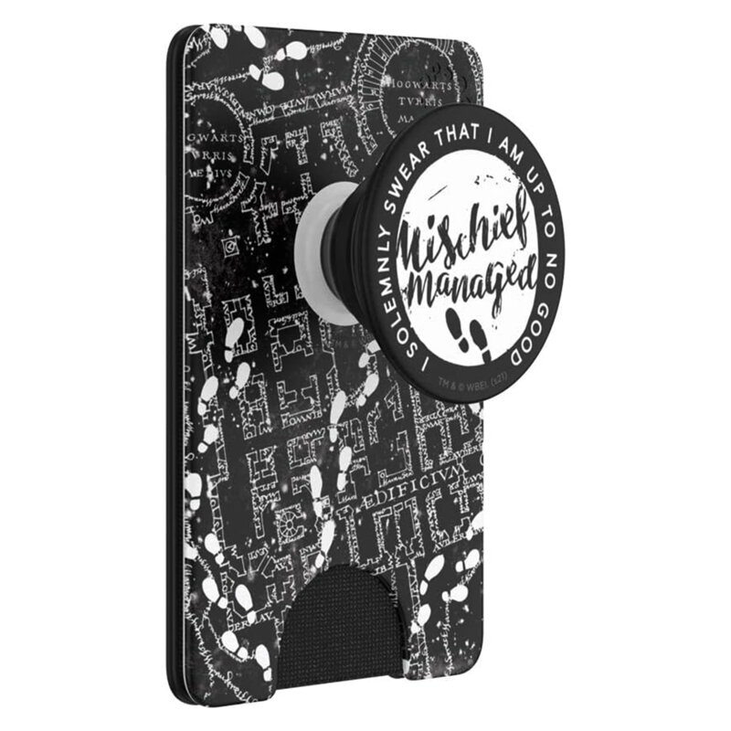 Popsockets original, PopWallet, Mischief Managed Marauder's Map