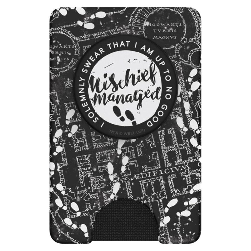 Popsockets original, PopWallet, Mischief Managed Marauder's Map