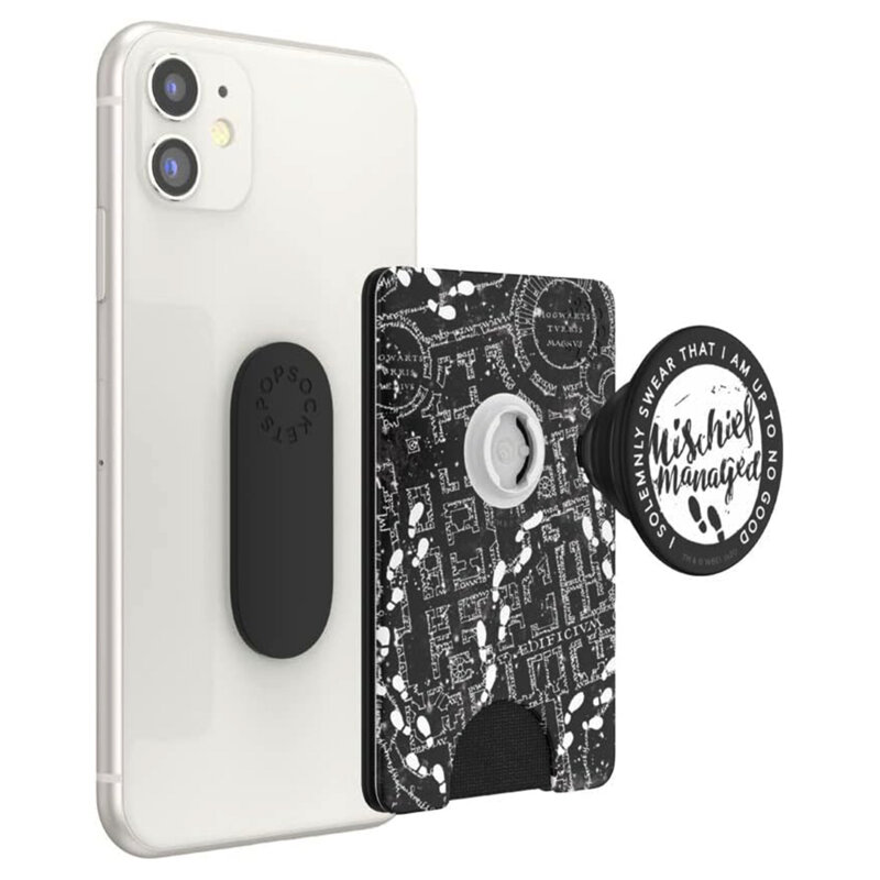 Popsockets original, PopWallet, Mischief Managed Marauder's Map